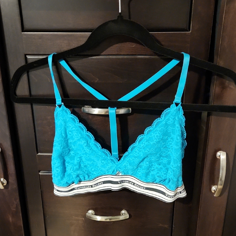 Victoria's Secret Blue Lace Bralette